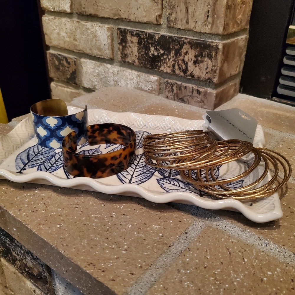 Bundle of bracelets: cuffs and bangles